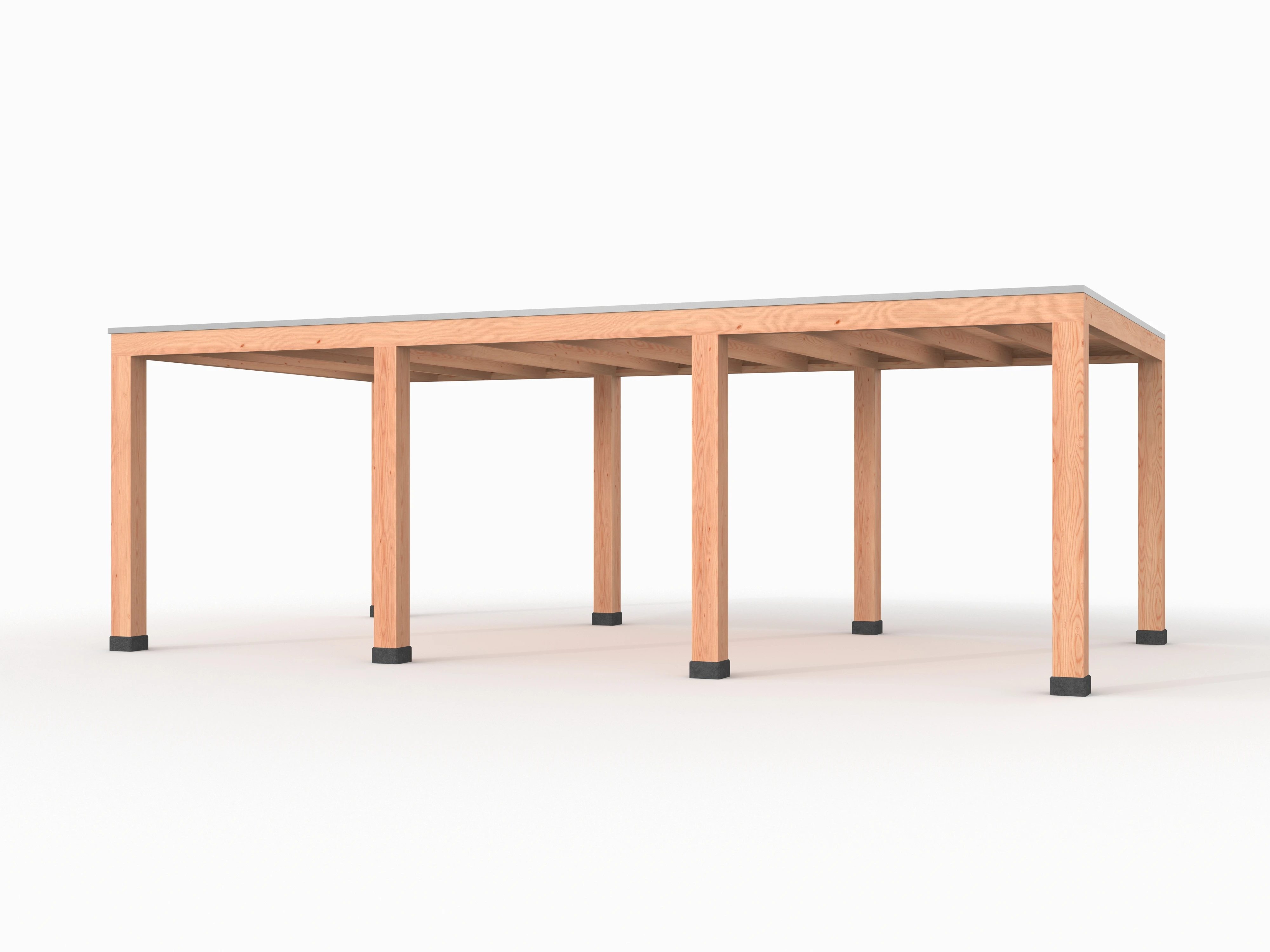 Douglas overkapping, 750 x 400, Westwood Modern - Afbeelding 1